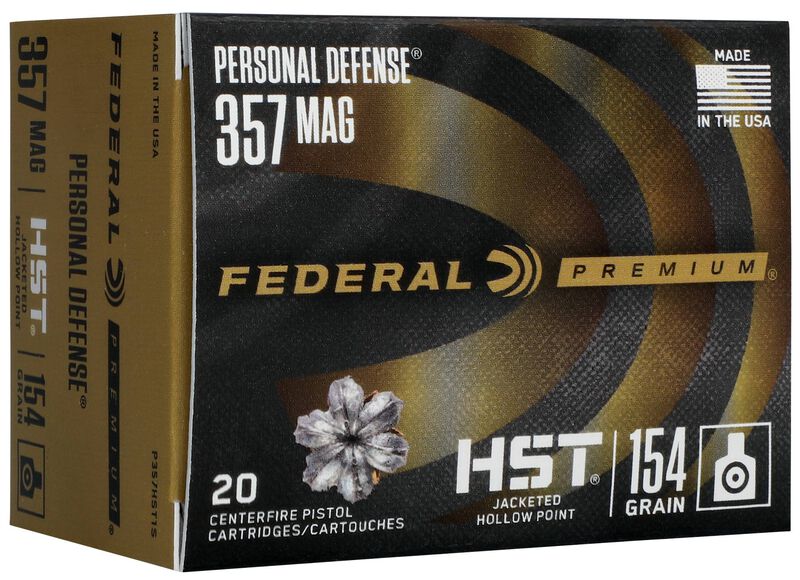 FED PERSONAL DEFENSE 357MAG HST JHP 20/10 - Sale